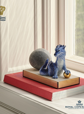 丹麦皇家哥本哈根家居摆件祥龙