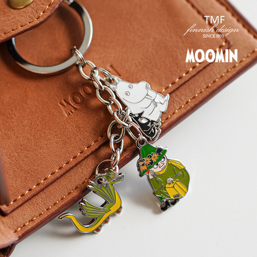 TMF芬兰姆明金属卡扣背包钥匙链