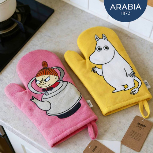 芬兰Arabia姆明厨房系列陶瓷盘碟造型盘摆件烛台厨房隔热手套