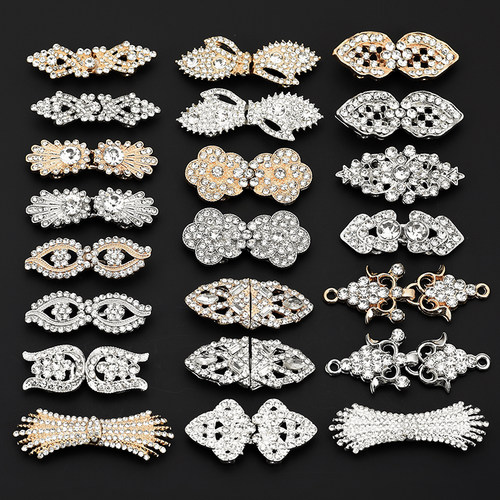 亮宇金属水钻对扣搭扣中式