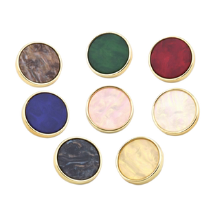 高档圆形树脂纽扣扣子百搭女上衣大衣衣服装饰扣小号钮扣辅料配件