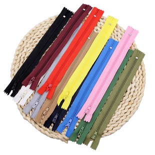 彩色3号尼龙拉链闭口休闲裤子西裤门襟拉链口袋包包服装辅料配件