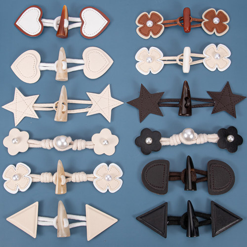 亮宇牛角皮扣高端羊角扣