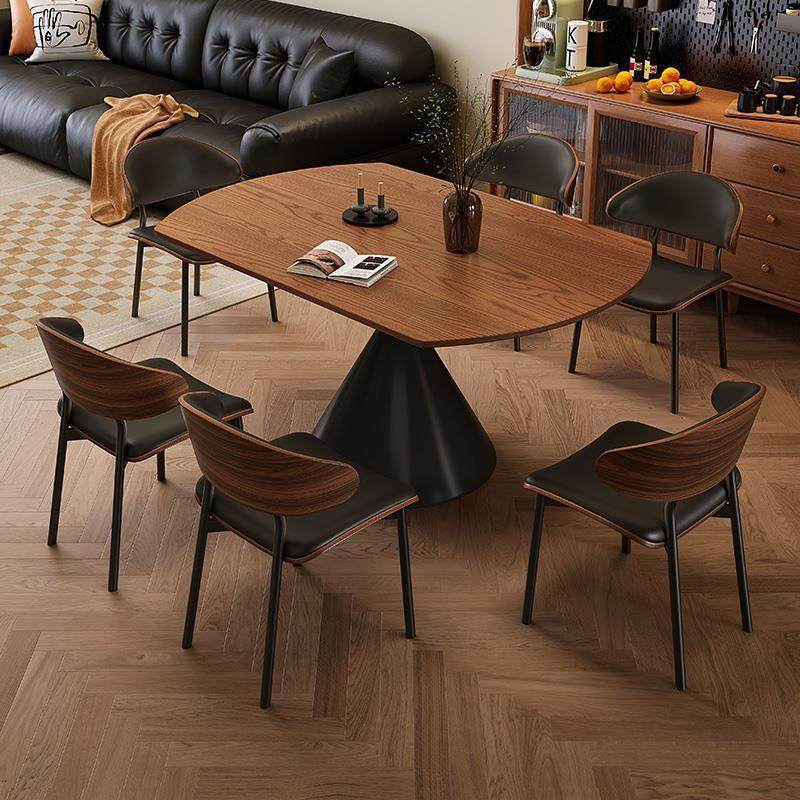 中古风轻奢可伸缩折叠实木圆桌带转盘圆形方桌家用吃饭桌子餐桌椅,住宅家具,岩板餐桌,淘宝优惠券,粉丝福利购,淘宝优惠卷