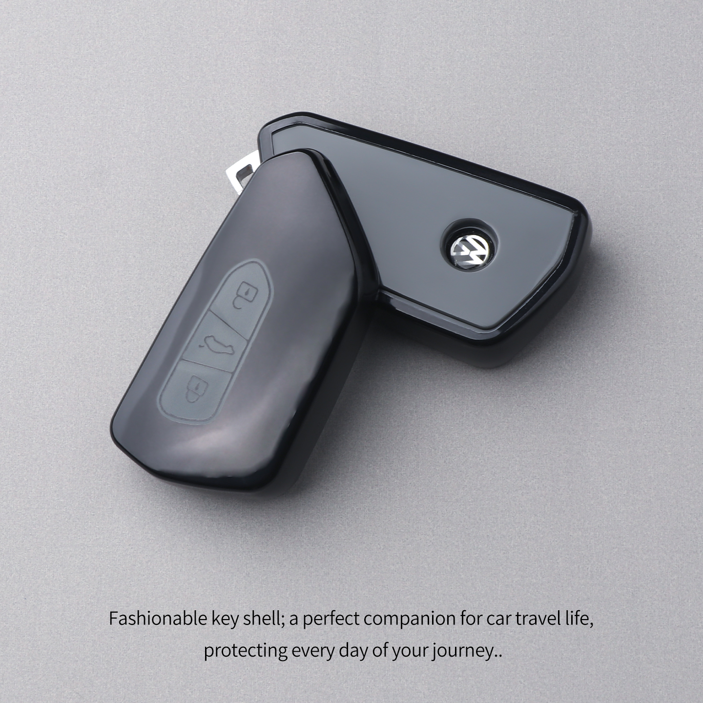 适用大众钥匙套凌渡Lid3高尔夫8途昂id4CCxx车揽镜高级巡扣id6壳