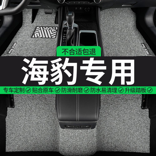 海豹专用丝圈汽车脚垫