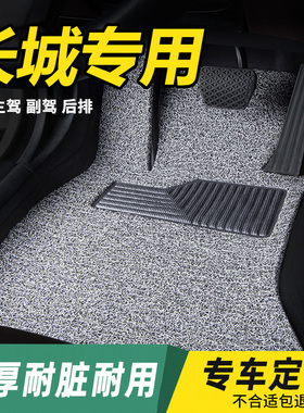 长城专用丝圈脚垫炮皮卡车c50腾翼c30金刚炮m4风骏5五7皮卡m2炫丽