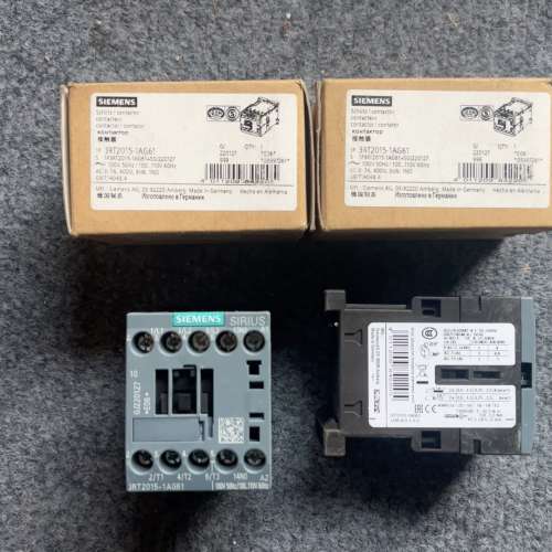 接触器3RT2015-1AG61，还有两台工程余货