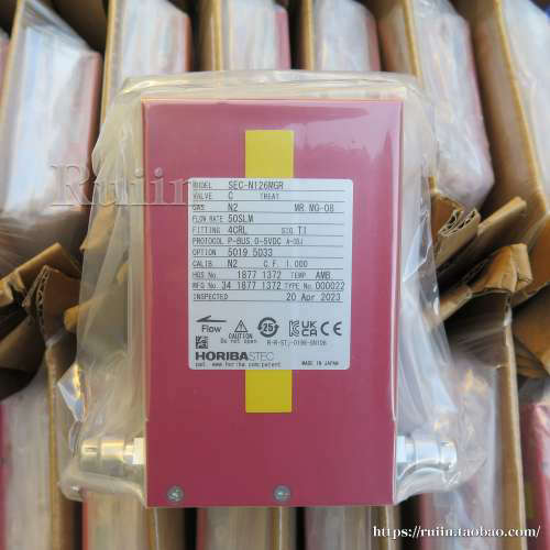 HORIBA SEC-N126MGR气体质量流量控制器 流量计 量程10-50SLM