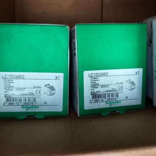 LC1D09BD接触器，线圈DC24V，数