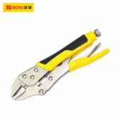 波斯工具 平嘴夹钳子平头大力钳快速夹固定夹持钳 平口大力钳