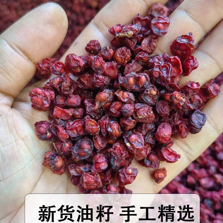 北五味子长白山新货 农民晒干的吉林特产干货熟油籽250g 山货送瓶