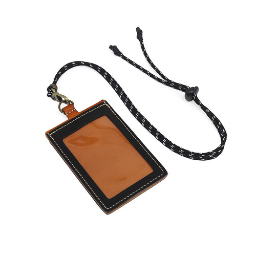 AllSituation头层牛皮工牌卡套