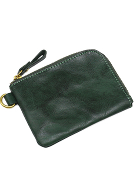 头层牛皮卡包复古小零钱包女日系迷你真皮简约驾驶证拉链钥匙包男