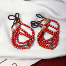 高含量原矿朱砂帝王砂八大守护神符文原创款 包挂钥匙扣男女生肖款