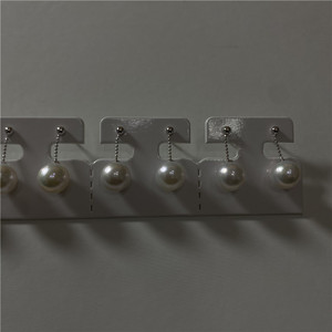 精品天然淡水珍珠925银镶嵌耳钉珠光亮圆度好女款珍珠耳饰