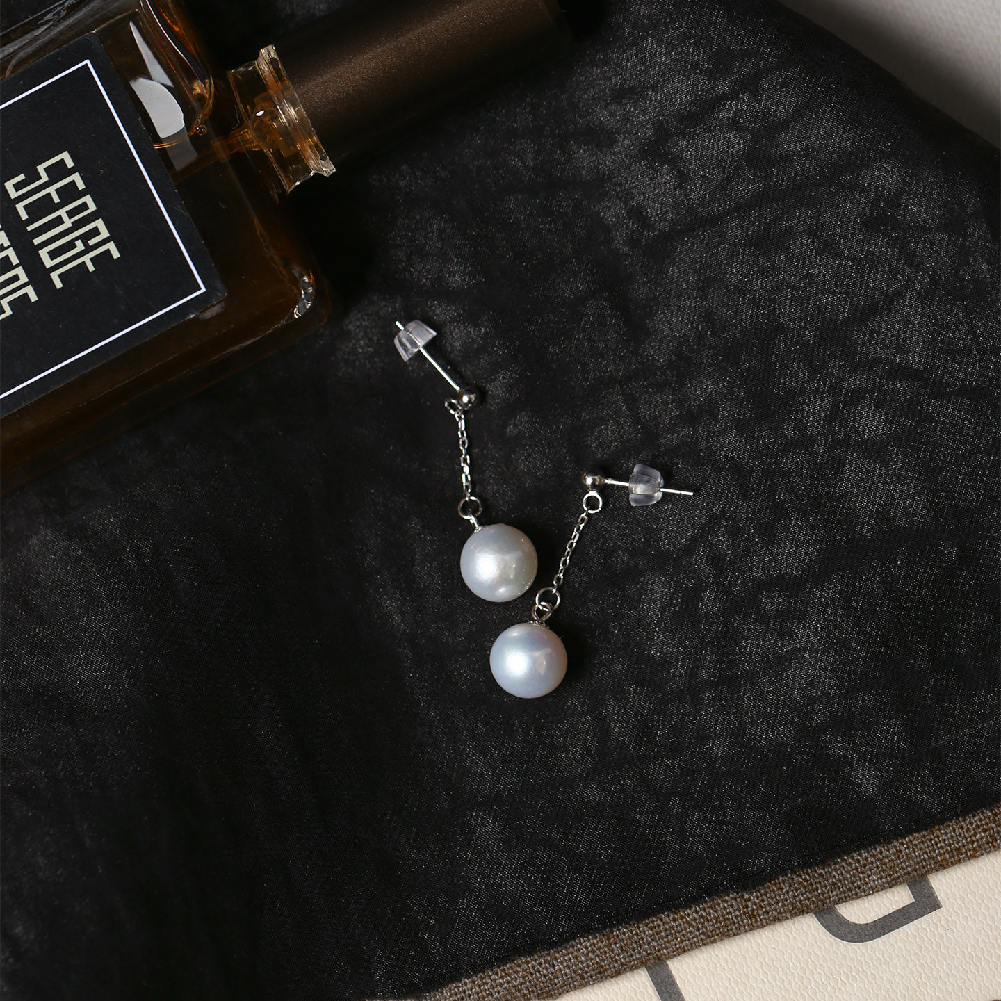 天然淡水珍珠纯银镶嵌款耳钉耳坠爱迪生款白珍珠女款珍珠耳饰0826,珠宝/钻石/翡翠,耳饰,淘宝优惠券,粉丝福利购,淘宝优惠卷