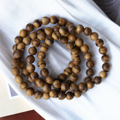 野生料 沉香手串饰品礼物 男女款 天然印尼野生沉香圆珠款 手链