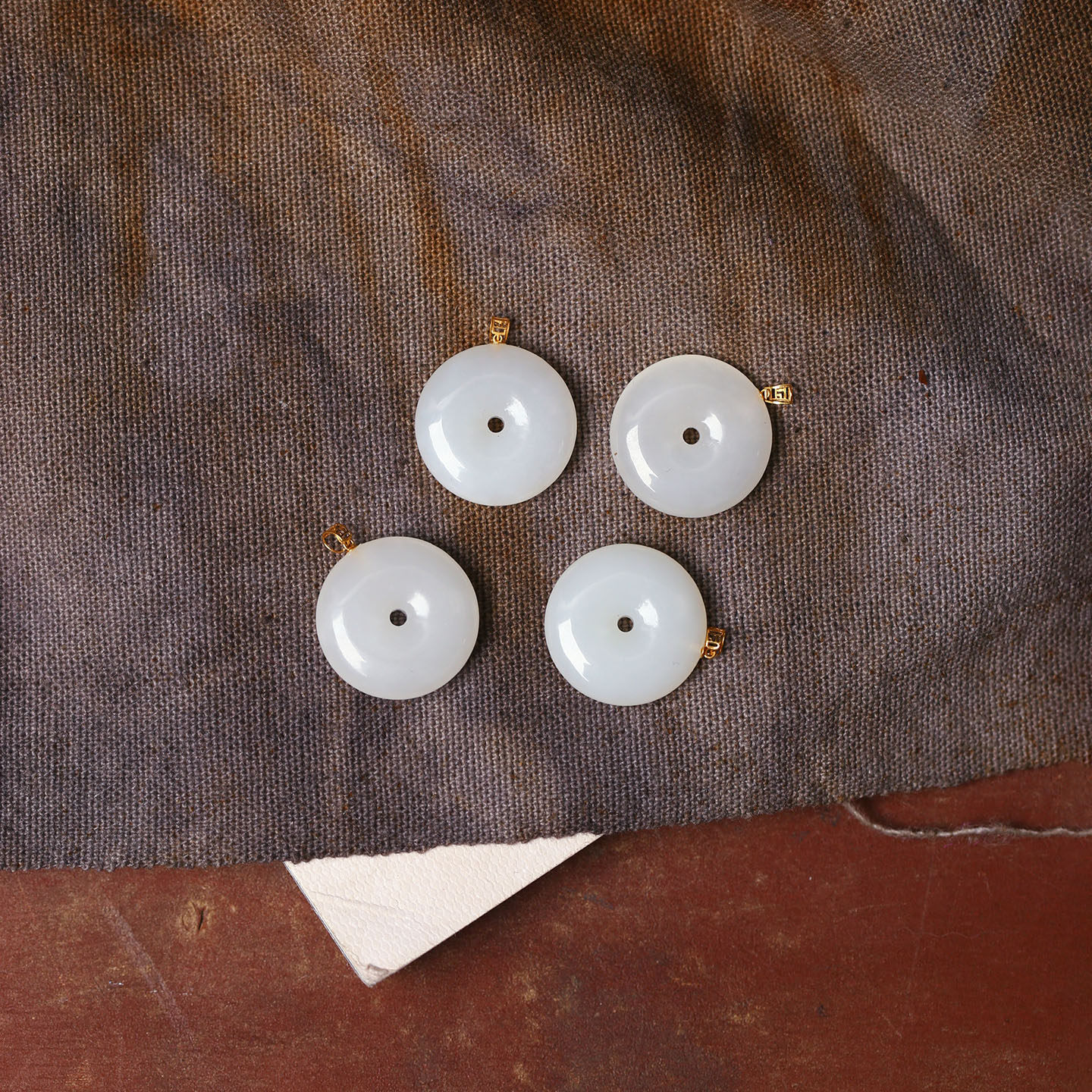 天然和田玉白玉18K金扣头镶嵌平安扣款吊坠 女款玉石扣子挂坠饰品,珠宝/钻石/翡翠,颈饰,淘宝优惠券,粉丝福利购,淘宝优惠卷