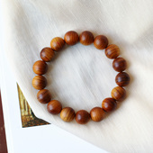 文玩饰品礼物大颗粒特价 天然陈化料崖柏手链手串 男女款