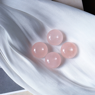 芙蓉石粉晶桃花粉色平安扣挂坠饰品 女款 天然粉水晶平安扣款 吊坠