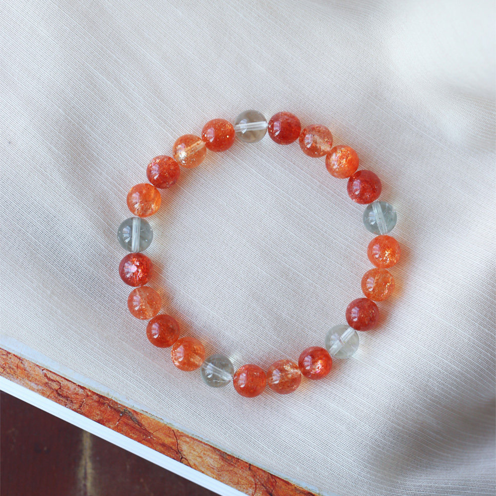 天然水晶阿鲁沙金太阳手链 颜色好晶体透火彩好女款水晶手链饰品,饰品/流行首饰/时尚饰品新,手饰/手串,淘宝优惠券,粉丝福利购,淘宝优惠卷