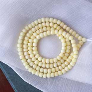 货不多就几条天然俄料蜜蜡白蜜老型珠款佛珠 男女款蜜蜡白蜜手串