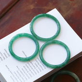 工厂清货 水晶饰品镯子礼物 女款 上手超好看 天然绿草莓晶手镯