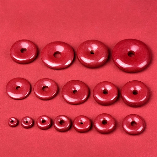 平安扣原矿手机牛年本命年红项链