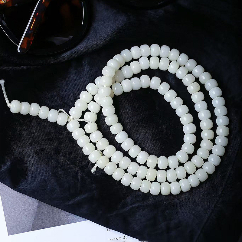 怡庆楼白玉菩提子原籽散珠菩提根图片