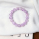 工厂处理天然紫色水晶薰衣草色紫水晶单圈手链 女款 水晶手串饰品