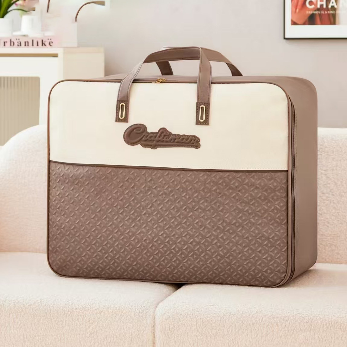 被子收纳袋子衣服衣物棉被整理拉链式防水储物袋无纺布防尘被褥