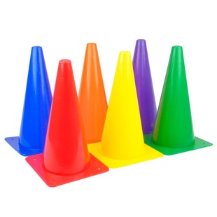 幼教幼儿园体育运动会标志物儿童玩具分类彩色标志桶标志筒6个