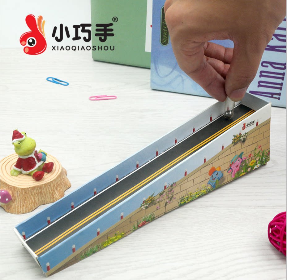 胶囊翻跟头diy手工益智玩具科技小制作小发明作业科学实验材料包