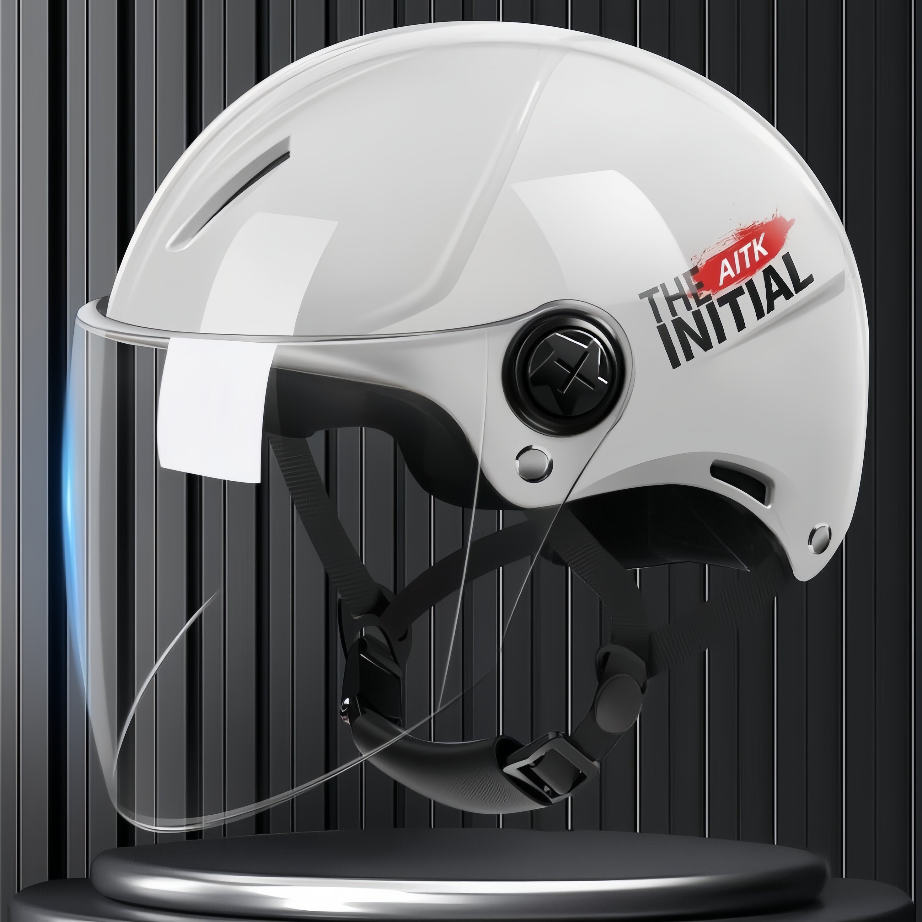 新国标3C认证电动车半盔夏季防晒电瓶摩托车头盔2026新款四季通用