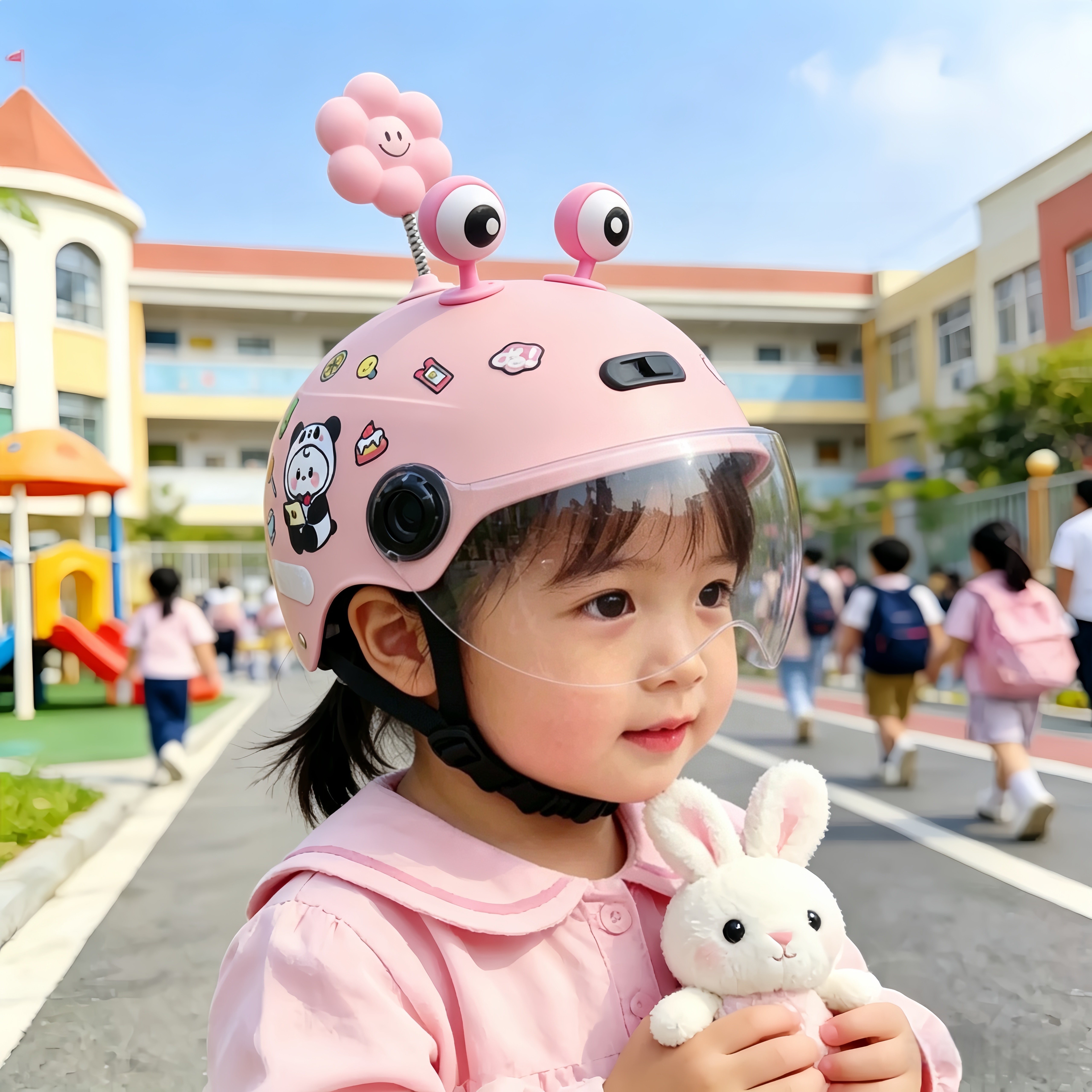 儿童头盔女孩轻量化防撞缓冲护具