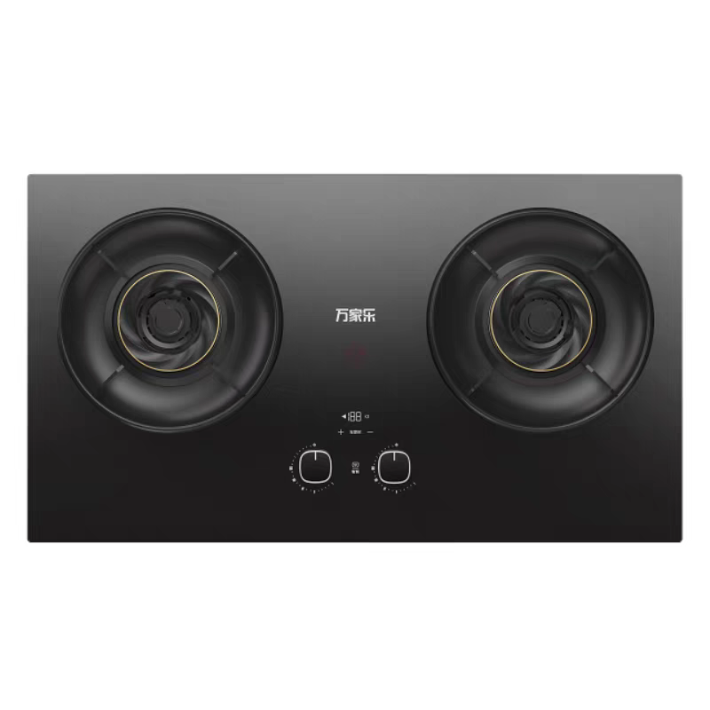 万家乐JZT-S3G1定时燃气灶家用5.2KW猛火双灶具烟灶联动一级能效