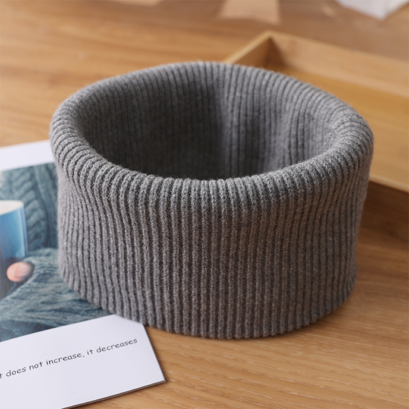 秋冬季脖套男女士护颈椎假领子加厚保暖羊毛线针织护脖子围巾围脖