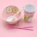 碗网红宝宝餐碗卡通小孩吃饭专用碗杯 儿童碗防摔家用可爱学生套装