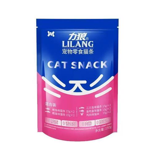 力狼猫条猫咪零食湿粮餐盒猫饭