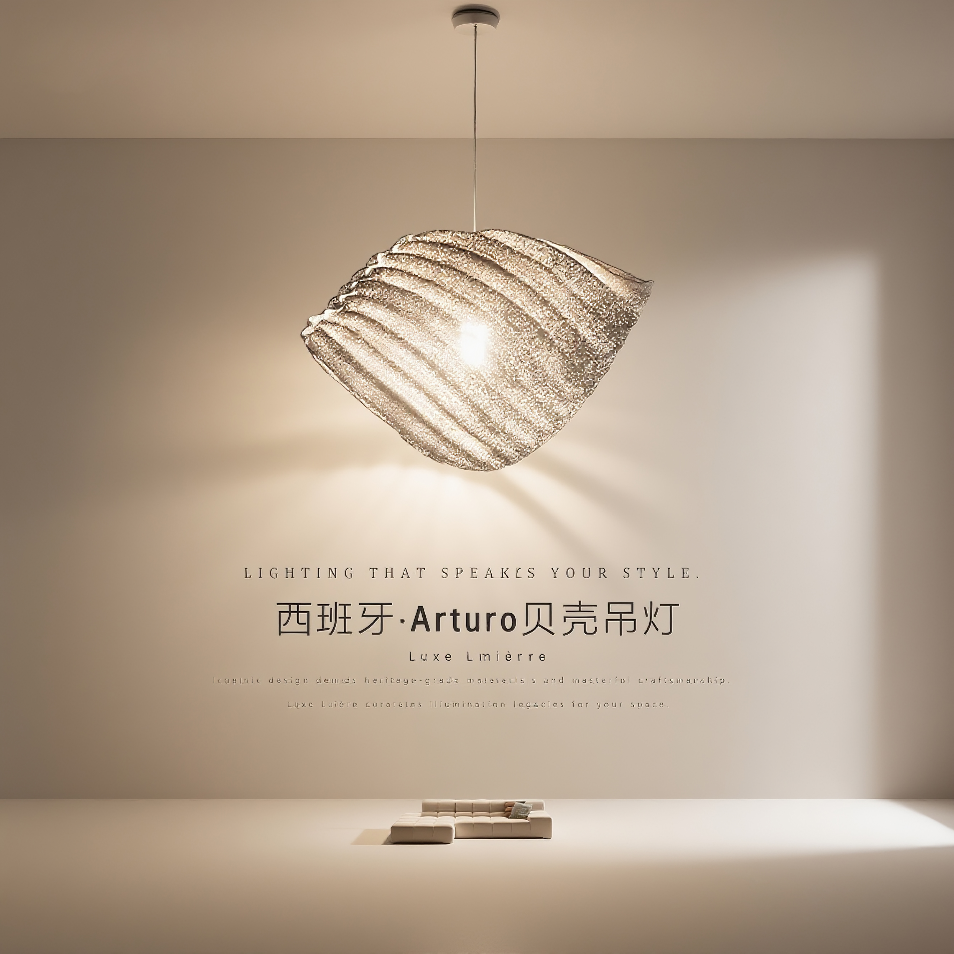 西班牙Arturo贝壳吊灯