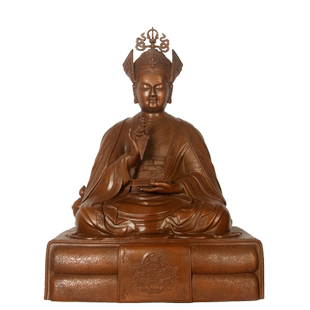 真古意 铜格萨尔王像摆件藏传尼泊尔护法居家客厅佛堂摆放工艺品