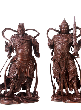 伽蓝佛像关公寺庙供奉韦陀菩萨