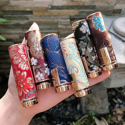 恒芳东方美人雕花口红中国风彩妆套盒哑光丝绒滋润雾面学生款9411