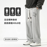 无影秋季男休闲卫裤长裤拖地裤男直筒裤潮XZ1111K302P40，男装休闲裤，星座1106-3（原星座1111）