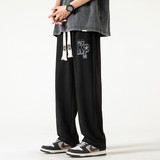 男士春潮流运动卫裤长裤拖地休闲男直筒潮XZ1111K302P40，男装休闲裤，星座1111