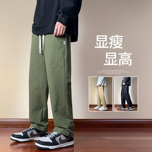 木地板  男裤紧密水洗棉高性价比直筒工装裤XZ1111-316P45图片