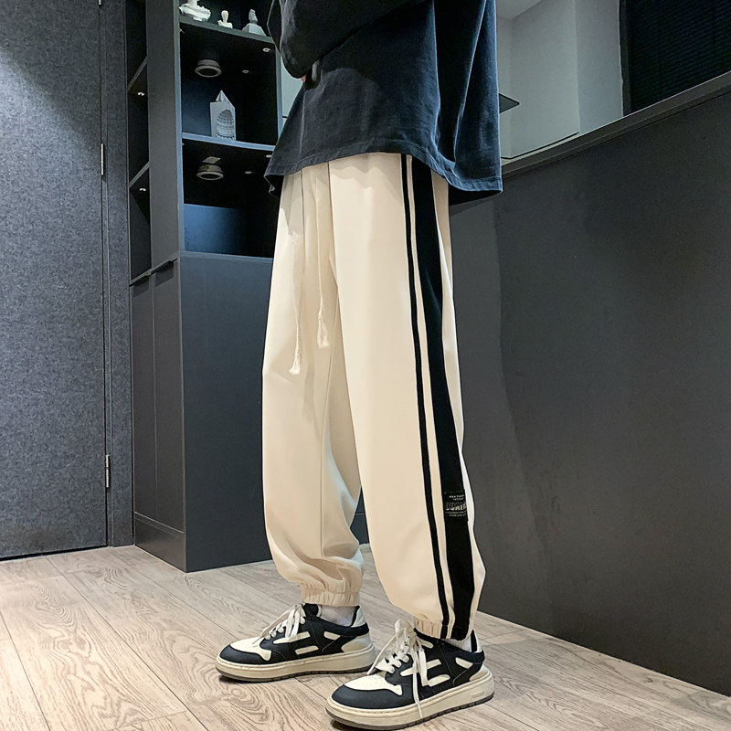 男士宽松卫裤个性休闲运动裤韩版束脚裤潮XZ1111~656P45,男装休闲裤,星座1106-3（原星座1111）
