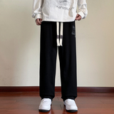 2024秋季男休闲卫裤长裤拖地休闲男直筒裤潮XZ1111K302P40，男装休闲裤，星座1106-3（原星座1111）