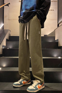 港风 男士休闲裤紧密水洗棉高性价比直筒工装男裤XZ1111-316P45图片